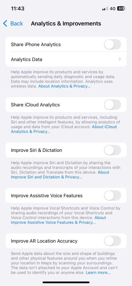 Які налаштування iPhone потрібно ввімкнути для безпеки - список 32