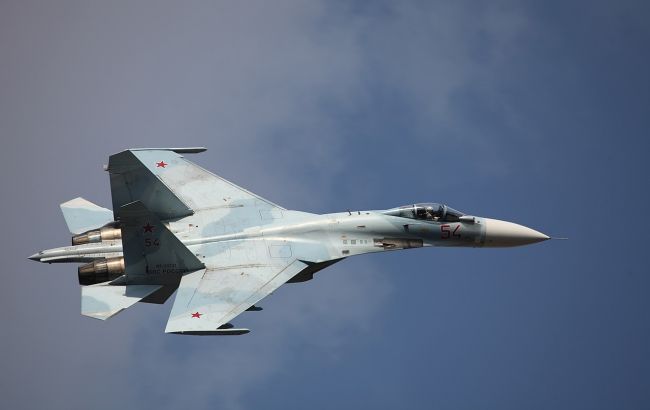 Літак СУ-27УБ згорів в Росії 26 липня 1