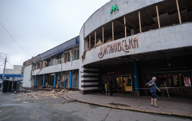 Метро Лук'янівська після обстрілу РФ 21 липня - який вигляд має станція 1