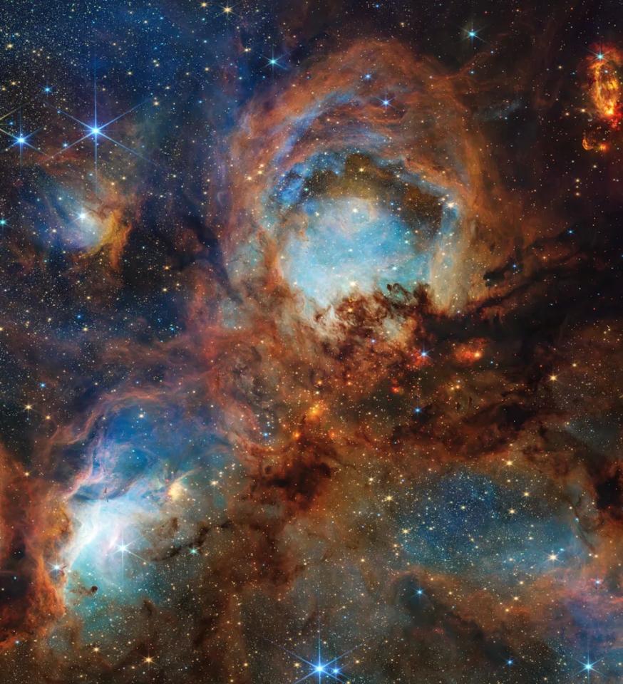 NASA показало незвичайне фото туманності Котяча Лапа - відео 2