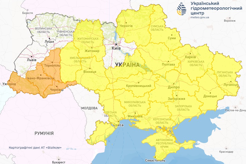 Погода в Україні 18 липня - оголошено штормове попередження 2