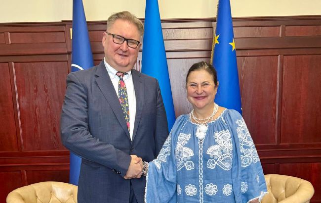 Посол ЄС Матернова провела зустріч з новим віцепрем’єром 1
