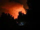 Пожежа в Східній Аттиці - сильний вітер ускладнив гасіння вогню - фото Пожежа в Східній Аттиці - сильний вітер ускладнив гасіння вогню - фото 8