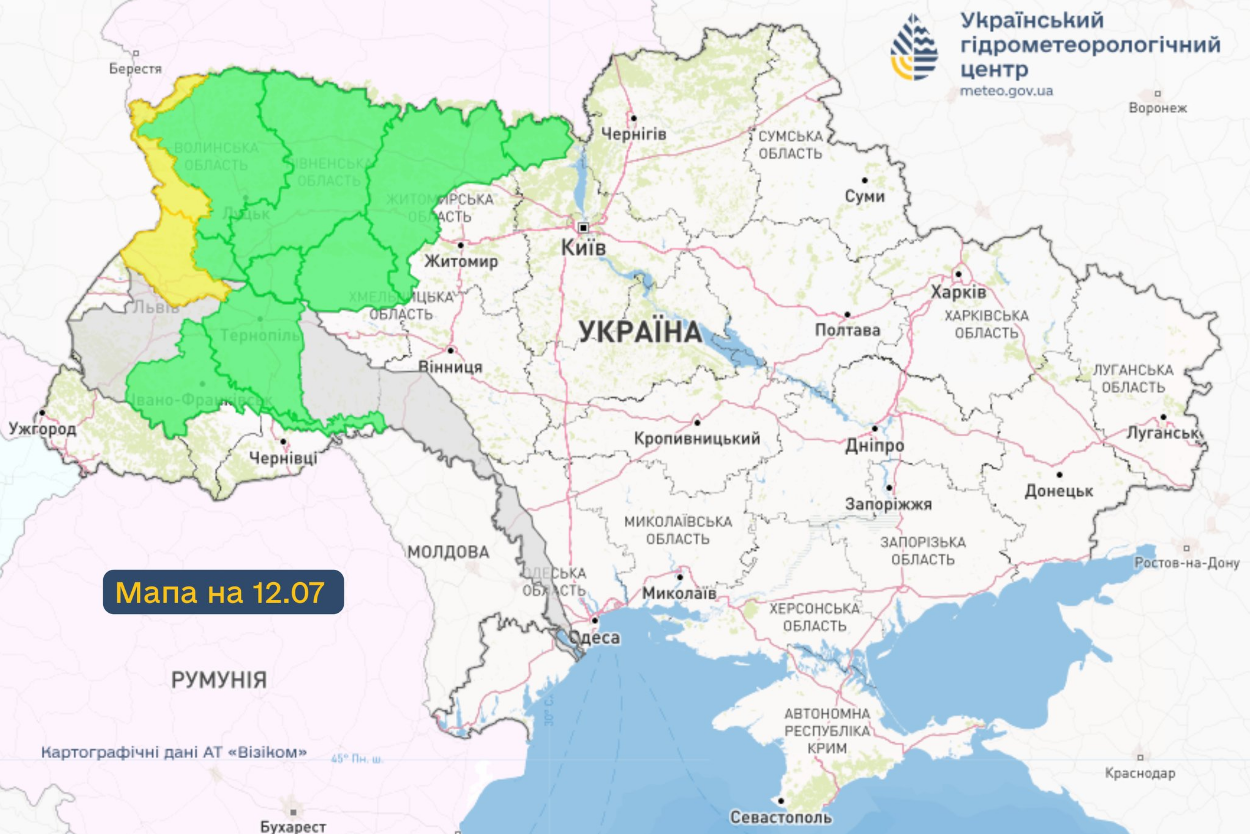Рівень води в річках може піднятись через погоду і сильний дощ - де може затопити, прогноз 8