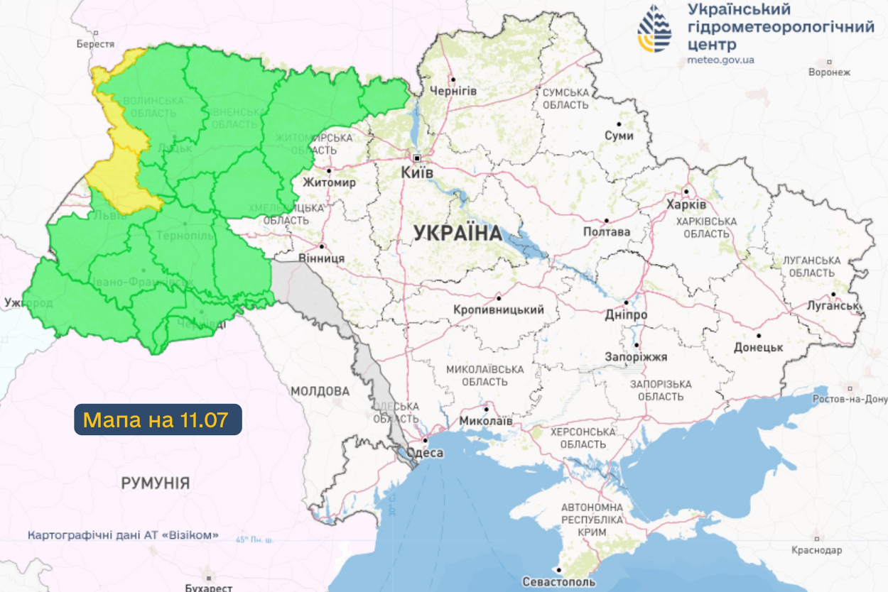 Рівень води в річках може піднятись через погоду і сильний дощ - де може затопити, прогноз 7