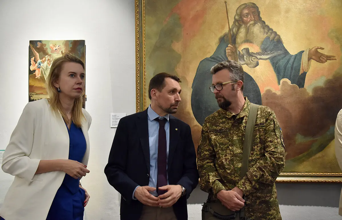 У Києво-Печерській лаврі відкрилась виставка присвячена Пресвятій Трійці – фото У Києво-Печерській лаврі відкрилась виставка присвячена Пресвятій Трійці – фото 6