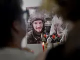 У Києво-Печерській лаврі відкрили експозицію про полеглих у колонії в Оленівці – фоторепортаж - новини Києва 23