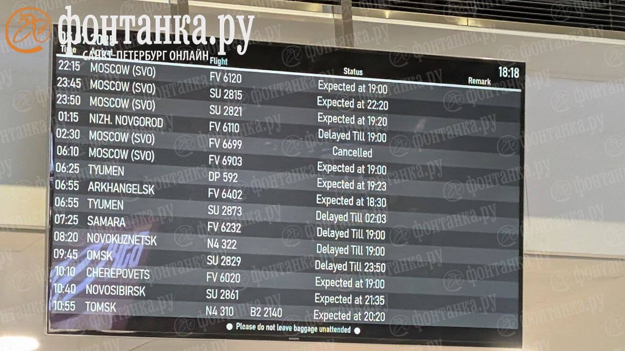 У РФ паралізовано аеропорти Москви та Петербургу: яка причина 1