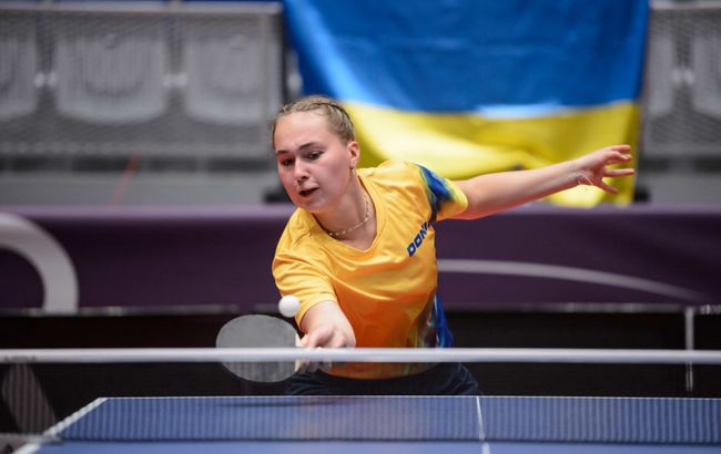 Вероніка Матюніна виграла юнацький чемпіонат Європи з настільного тенісу 1