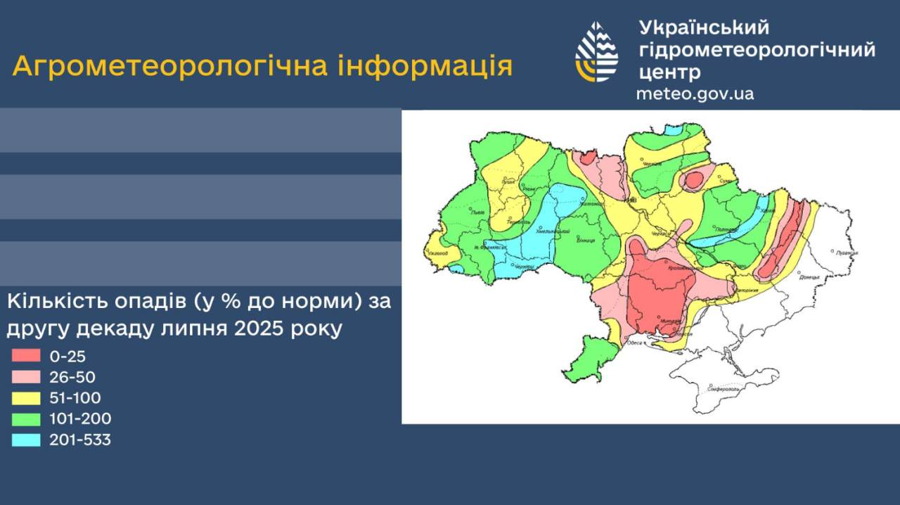 Зливи і спека в липні вплинули на рослини і врожай 2025 - які культури постраждали від негоди 2