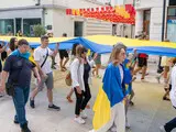 День Незалежності України - у Цетіньє пройшла хода з 34-метровим прапором - фото День Незалежності України - у Цетіньє пройшла хода з 34-метровим прапором - фото 24