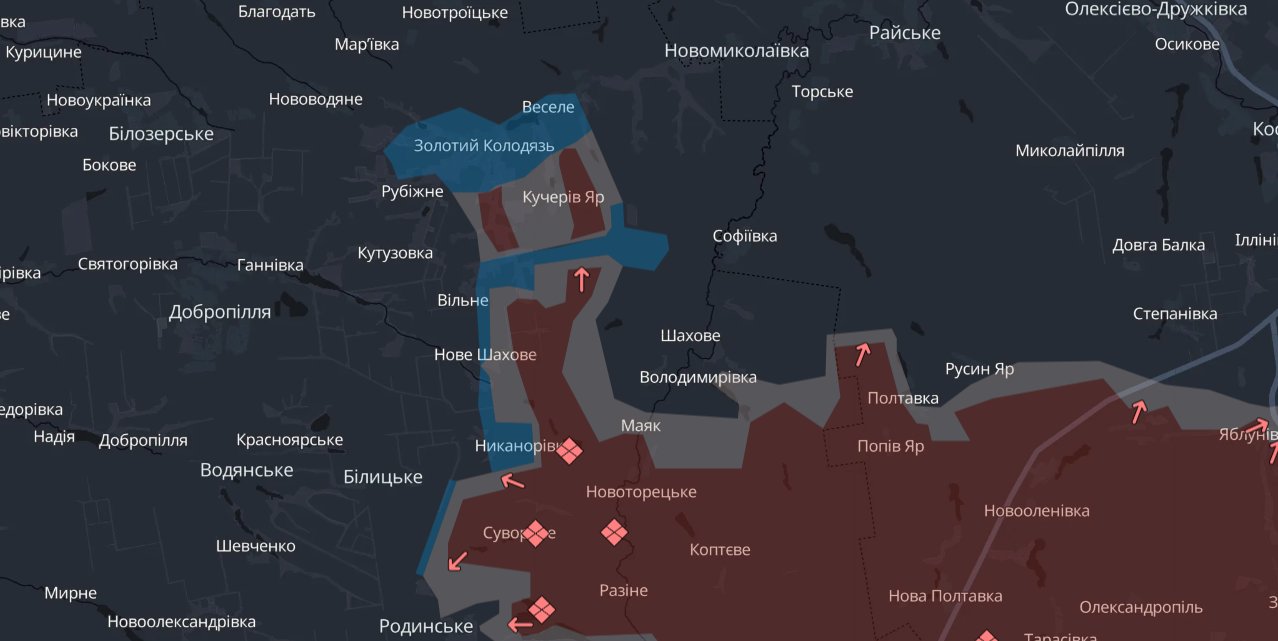 Добропілля атакують росіяни - Сили оборони блокували російський прорив 2