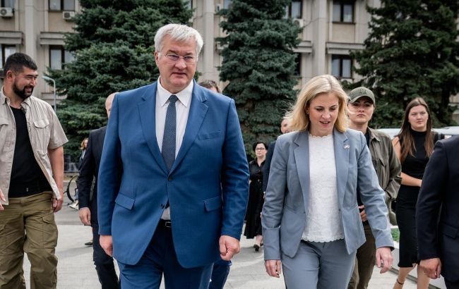 Глава МЗС Австрії Беата Майнль-Райзінгер прибула в Одесу 20 серпня 1