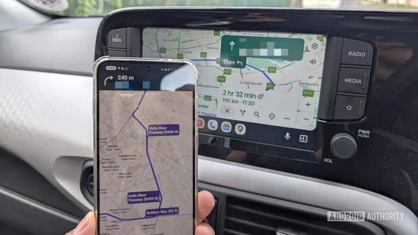 Як увімкнути Google Maps і Waze одночасно - спосіб 2