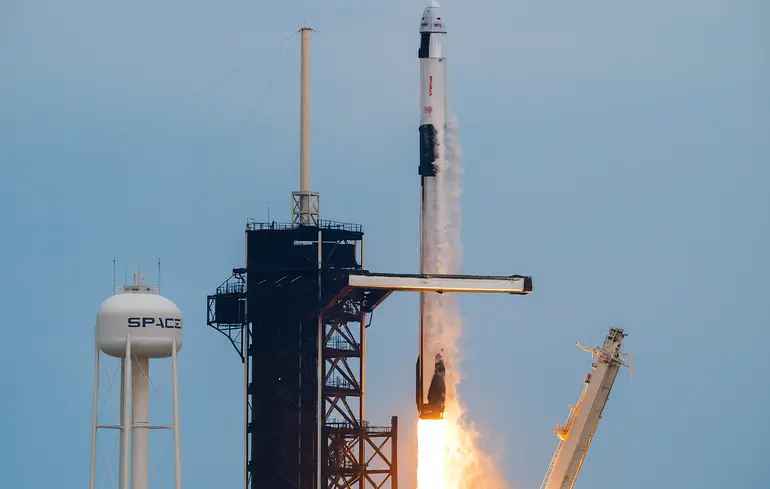 NASA і SpaceX відправили новий екіпаж на МКС 1