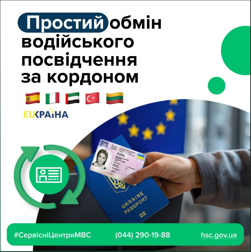 Обмін українських прав за кордоном без іспиту ПДР і водіння доступний у деяких країнах - список 2