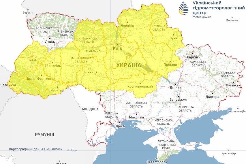 Погода в Україні 17 серпня - дощі та грози завтра низку регіонів 3