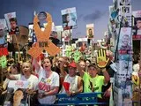 Протести в Ізраїлі - ізраїльтяни вийшли на мітинг проти війни у Газі 6