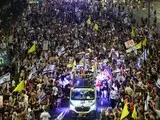 Протести в Ізраїлі - ізраїльтяни вийшли на мітинг проти війни у Газі 4