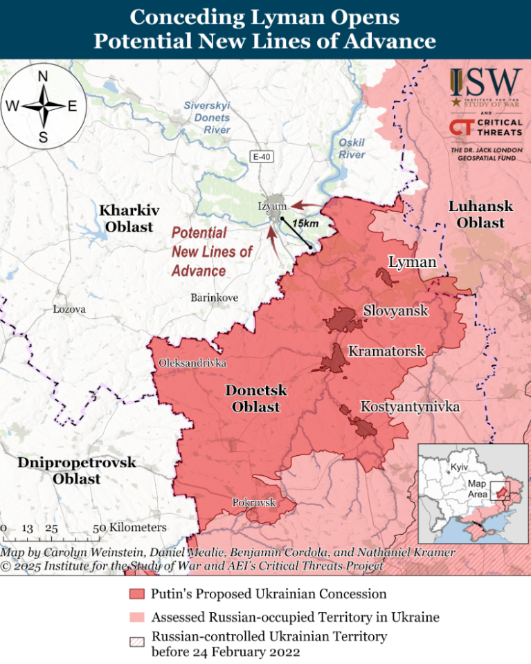 Путін хоче отримати частину територій України - в ISW оцінили вплив на фронт 4