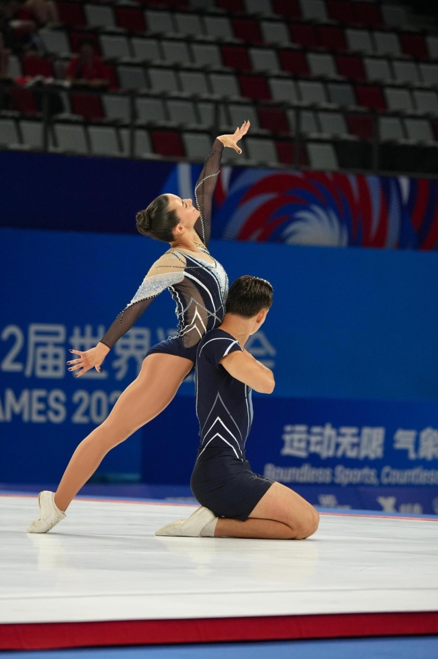 Україна здобула першу медаль у спортивній аеробіці на Всесвітніх іграх-2025 2