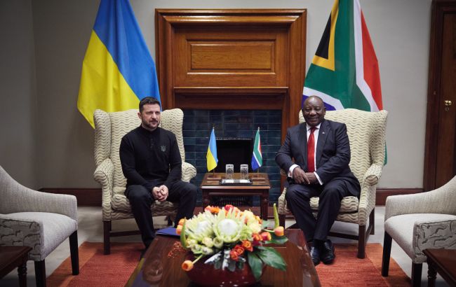 Зеленський і Рамафоса поговорили після дзвінка президента ПАР і Путіна 1