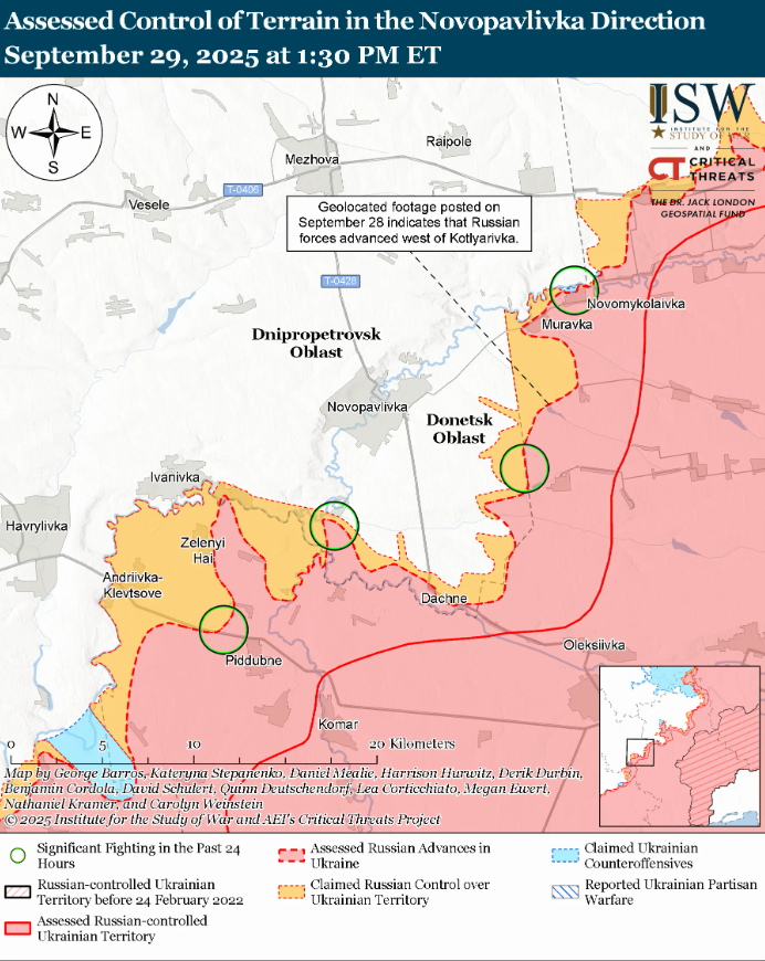 Армія РФ несе великі втрати - ISW 10