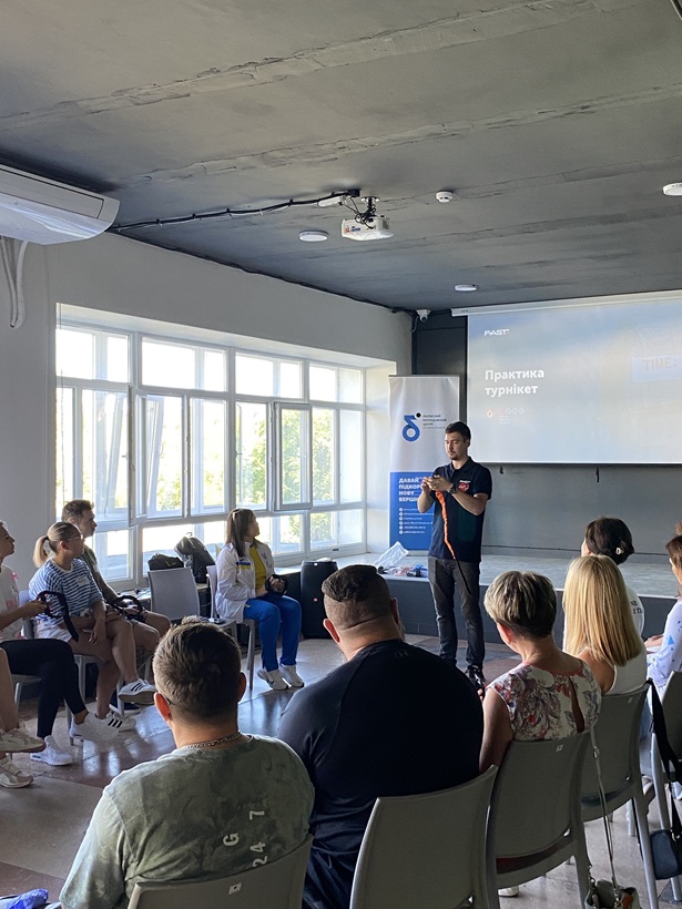 Favbet Foundation Матюхи провів тренінг з першої допомоги для спортсменів Полтави 6
