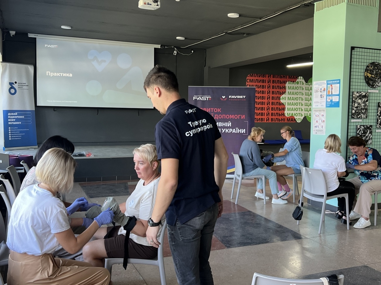 Favbet Foundation Матюхи провів тренінг з першої допомоги для спортсменів Полтави 7