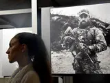 Фотовиставка «Калібр 120х35 мм» - бійці «Азову» показали фронтове життя у фотографіях - фото Фотовиставка «Калібр 120х35 мм» - бійці «Азову» показали фронтове життя у фотографіях - фото 51