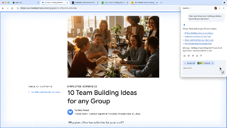 Google Gemini з'явився в Chrome - що він уміє 2