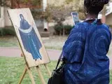 «Ікони на ящиках з-під озброєнь» - український мистецький проєкт уперше презентували в Африці - фото «Ікони на ящиках з-під озброєнь» - український мистецький проєкт уперше презентували в Африці - фото 24