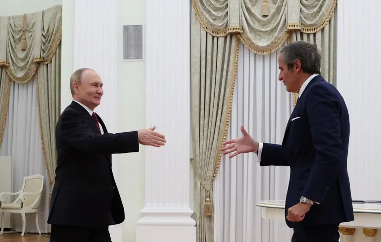 Ядерна безпека та ЗАЕС - Гроссі провів переговори з Путіним - відео 1