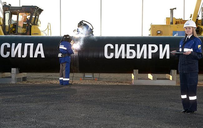 Китай платить Росії за газ майже на 40% менше, ніж Європа 1