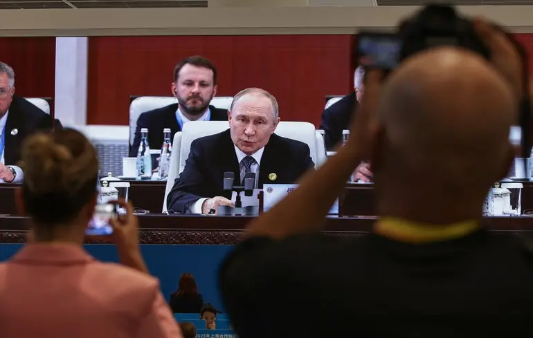 Путін на ШОС про Україну - домовленості з Трампом на Алясці відкривають шлях до миру 1