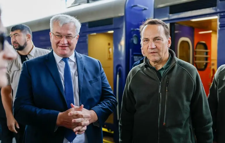 Сікорський у Києві - глава МЗС Польщі вже зустрівся з Сибігою 1