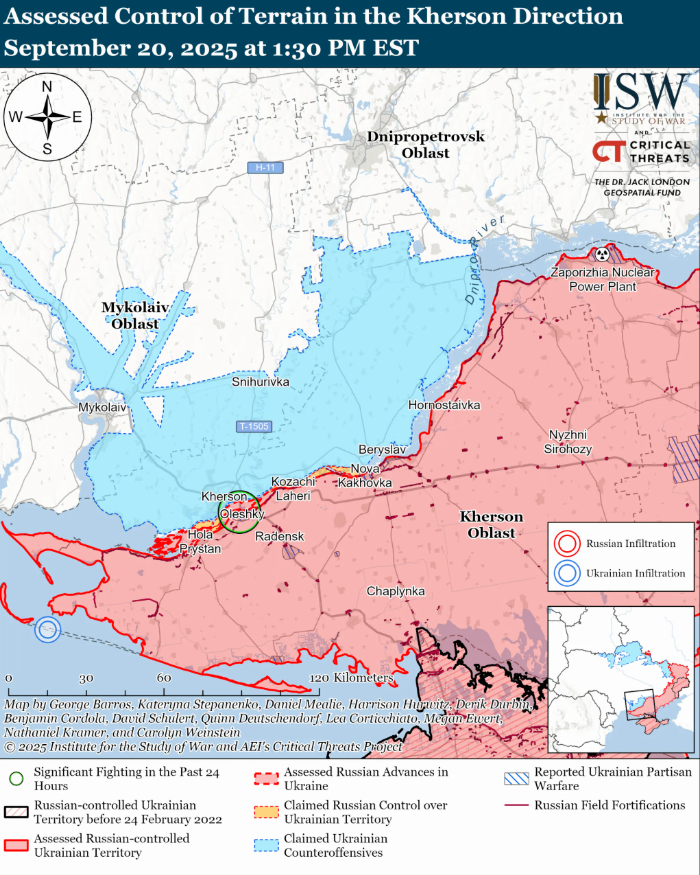 Ситуація на фронті 20 вересня - ISW повідомляє про марні зусилля РФ під Покровськом 12