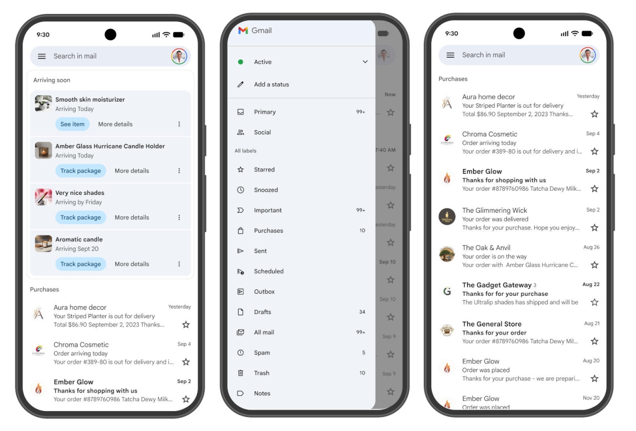 У Gmail з'явилася вкладка для покупок 2
