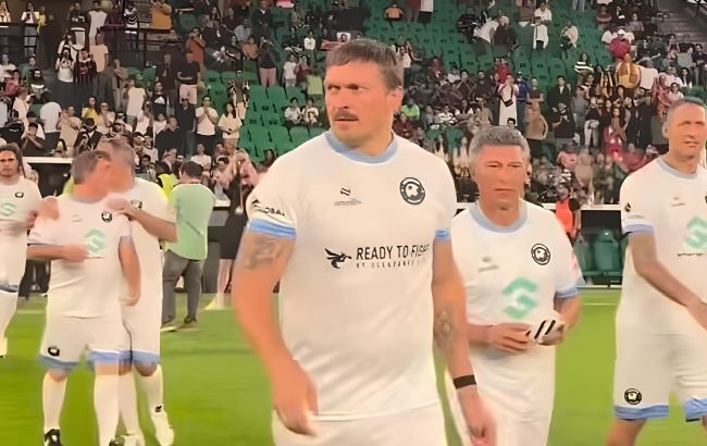 Усик вразив Майкла Оуена на футбольному матчі легенд 1