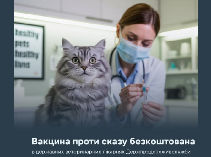 Вакцинація проти сказу домашніх тварин безкоштовно - список лікарень у всіх регіонах 4