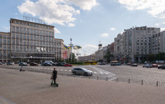 Європейська площа в Києві частково закрита для пішоходів до кінця вересня - як обійти, карта 4