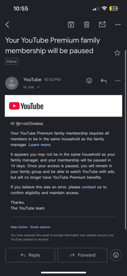 YouTube вводить перевірки для сімейних підписок Premium 2