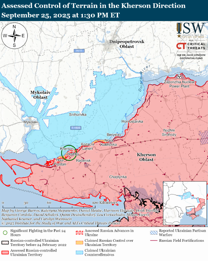 Звіт ISW 26 вересня - Куп'янськ під контролем ЗСУ 10