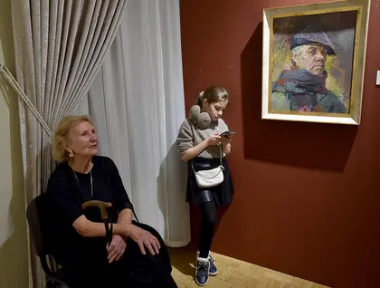 100-річчя Віктора Зарецького святкують у музеї Шевченка - шедеври і легенди - фоторепортаж 155