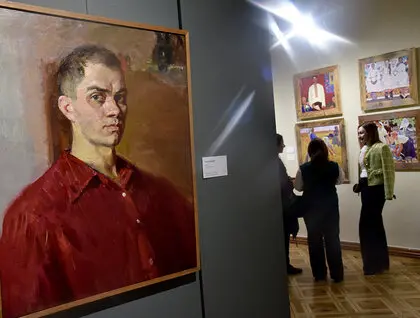 100-річчя Віктора Зарецького святкують у музеї Шевченка - шедеври і легенди - фоторепортаж 177