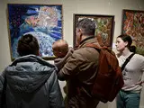 100-річчя Віктора Зарецького святкують у музеї Шевченка - шедеври і легенди - фоторепортаж 237