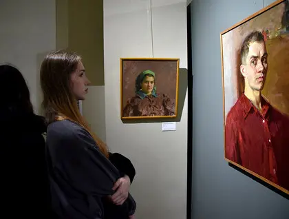 100-річчя Віктора Зарецького святкують у музеї Шевченка - шедеври і легенди - фоторепортаж 132