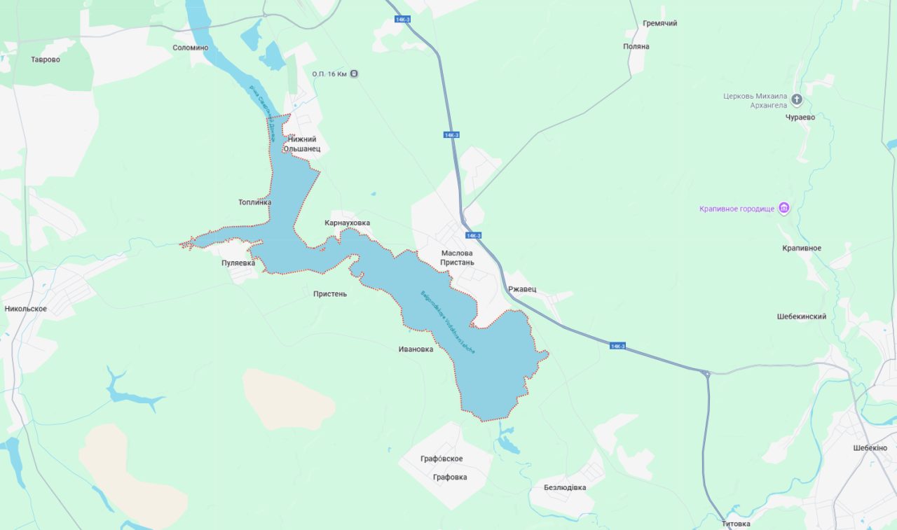 Дамба бєлгородського водосховища пошкоджена після атаки дронів - що відомо, де знаходиться, карта, фото Дамба бєлгородського водосховища пошкоджена після атаки дронів - що відомо, де знаходиться, карта, фото 3