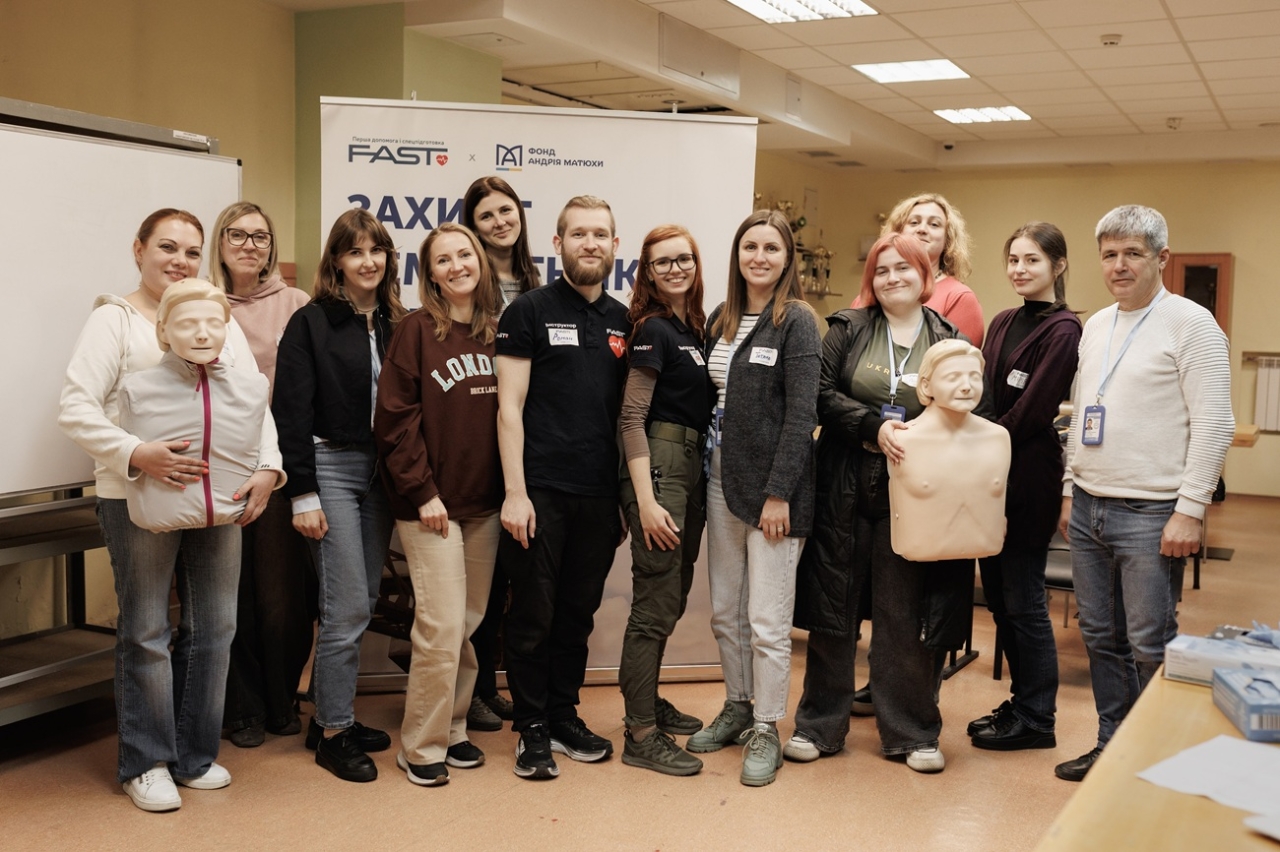 Фонд Андрія Матюхи організував у Києві тренінг з домедичної допомоги для енергетиків Фонд Андрія Матюхи організував у Києві тренінг з домедичної допомоги для енергетиків 6