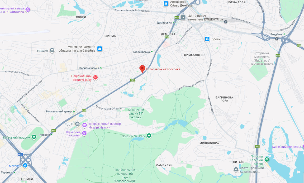 Голосіївський проспект у Києві частково закритий для водіїв і пішоходів - де можливі затори, карта 6